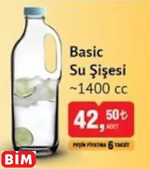 PAŞABAHÇE LİVE BEAUTİFUL BASİC  SU ŞİŞESİ